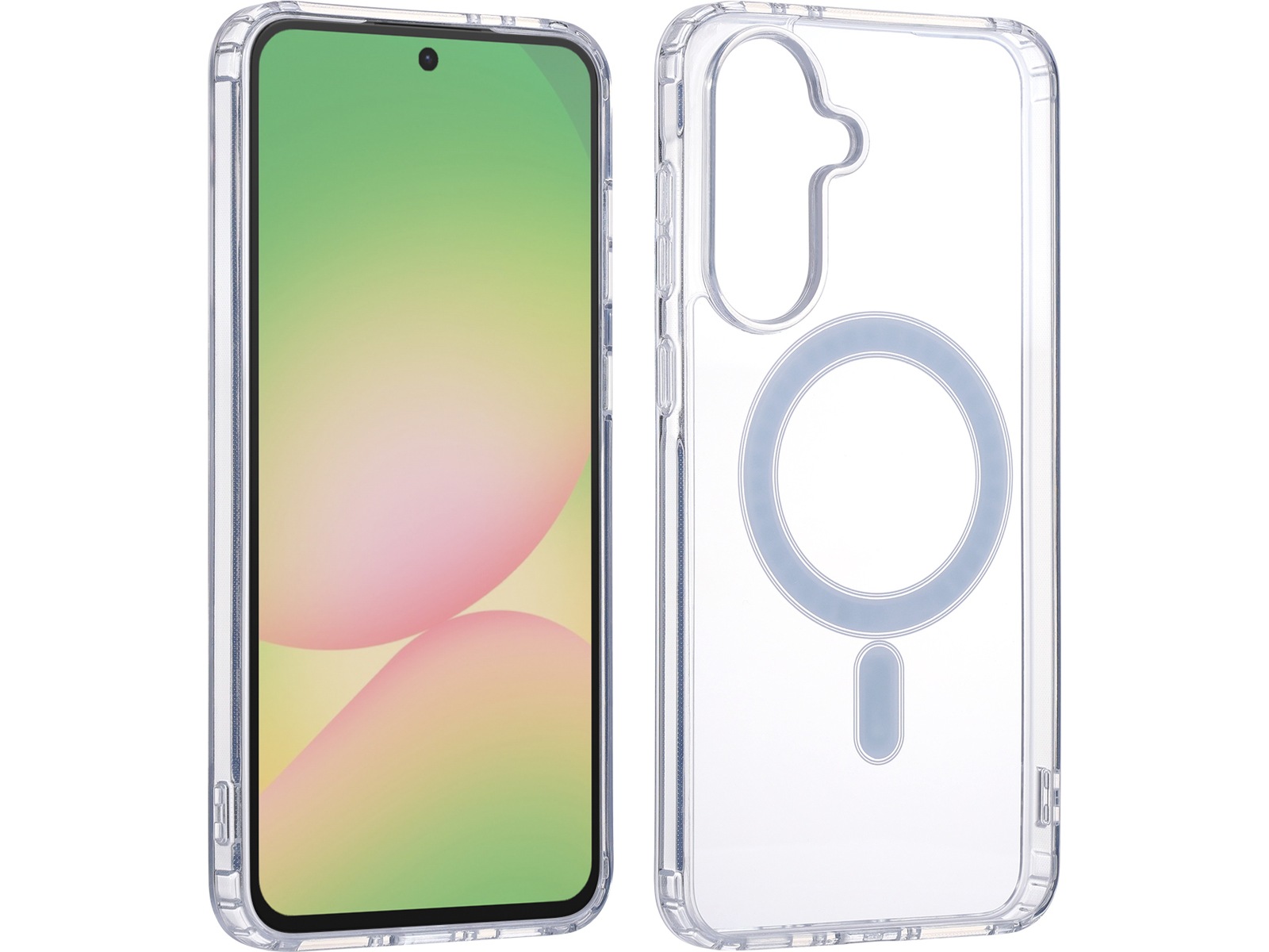 iiglo Galaxy A56 Magnetic clear case (gennemsigtig) Mobilcover