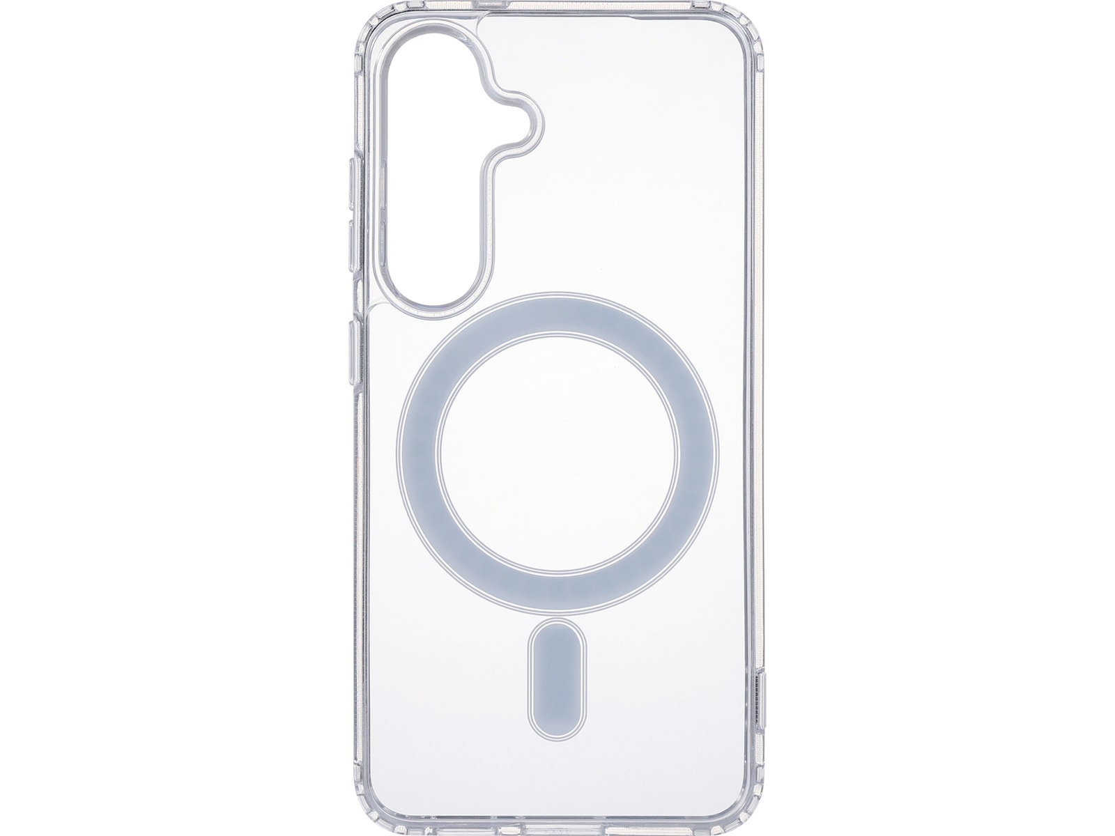 iiglo Galaxy S25 Magnetic Silikone cover (gennemsigtig) Mobilcover