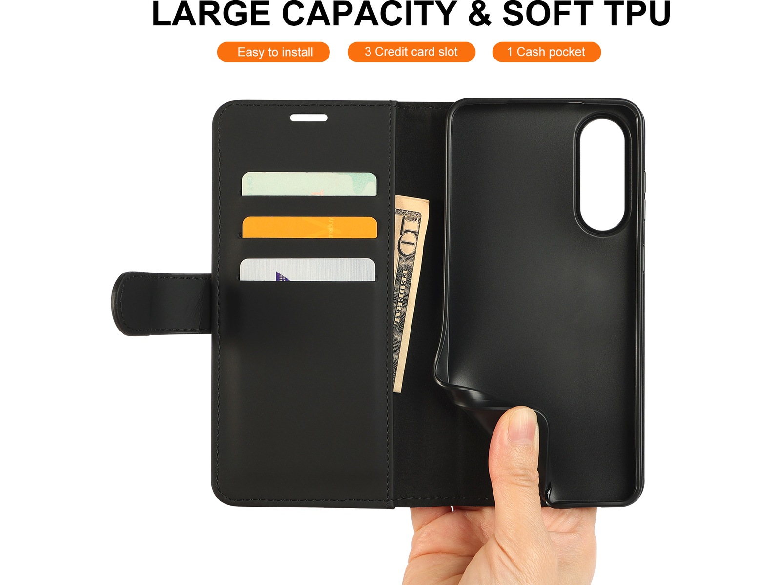 iiglo Galaxy S25 Edge Wallet cover Mobilcover
