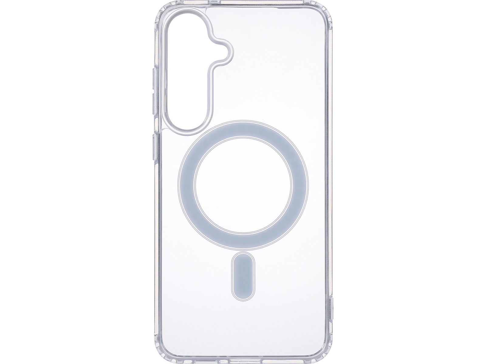 iiglo Galaxy S25+ Magnetic Silikone cover (gennemsigtig) Mobilcover