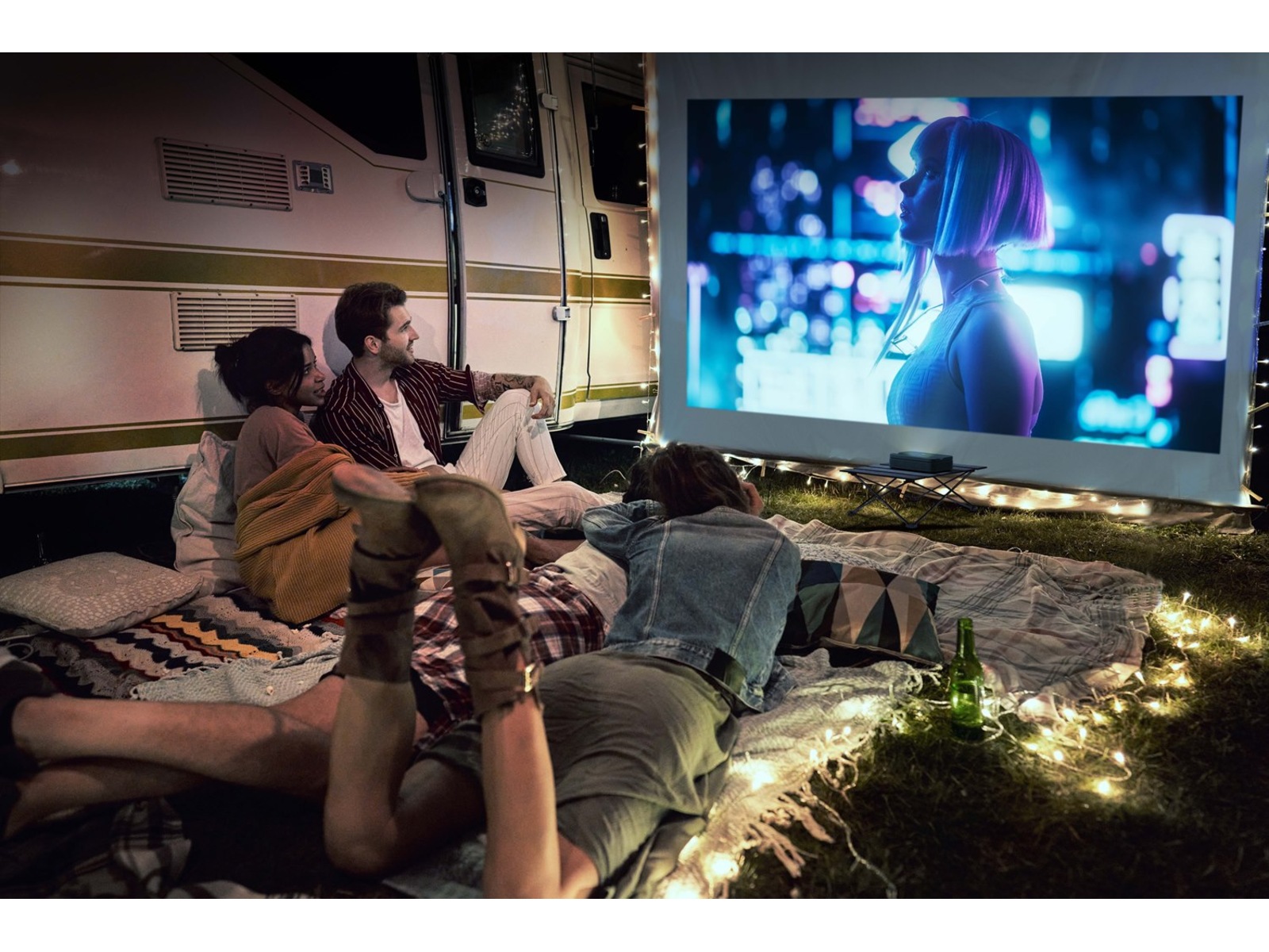 Optoma Photon Go Smart portabel projektor Projektorer