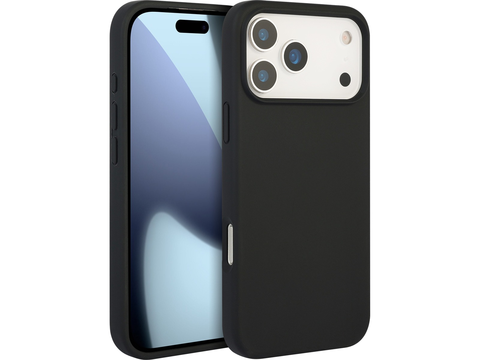 iiglo iPhone 17 Pro Max Magnetic Silikone cover (sort) Mobilcover