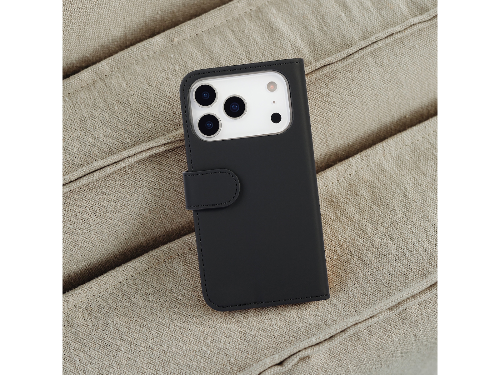 iiglo iPhone 17 Pro Wallet Cover (sort) Mobilcover