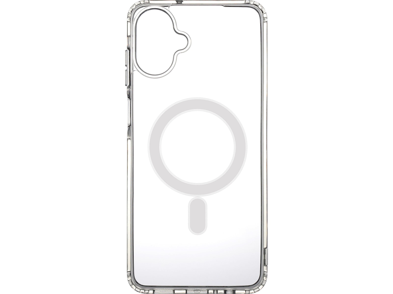 iiglo Galaxy A07 Magnetic Silikone cover (gennemsigtig) Mobilcover