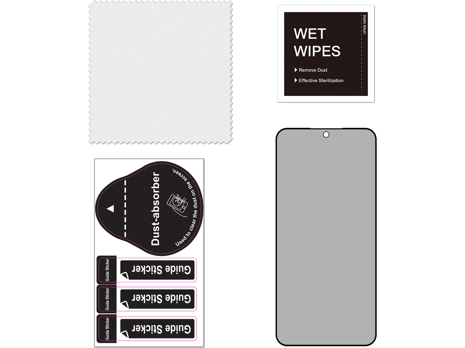 iiglo Galaxy S25 FE Privacy skærmbeskytter Skærmbeskyttelse mobiltelefon