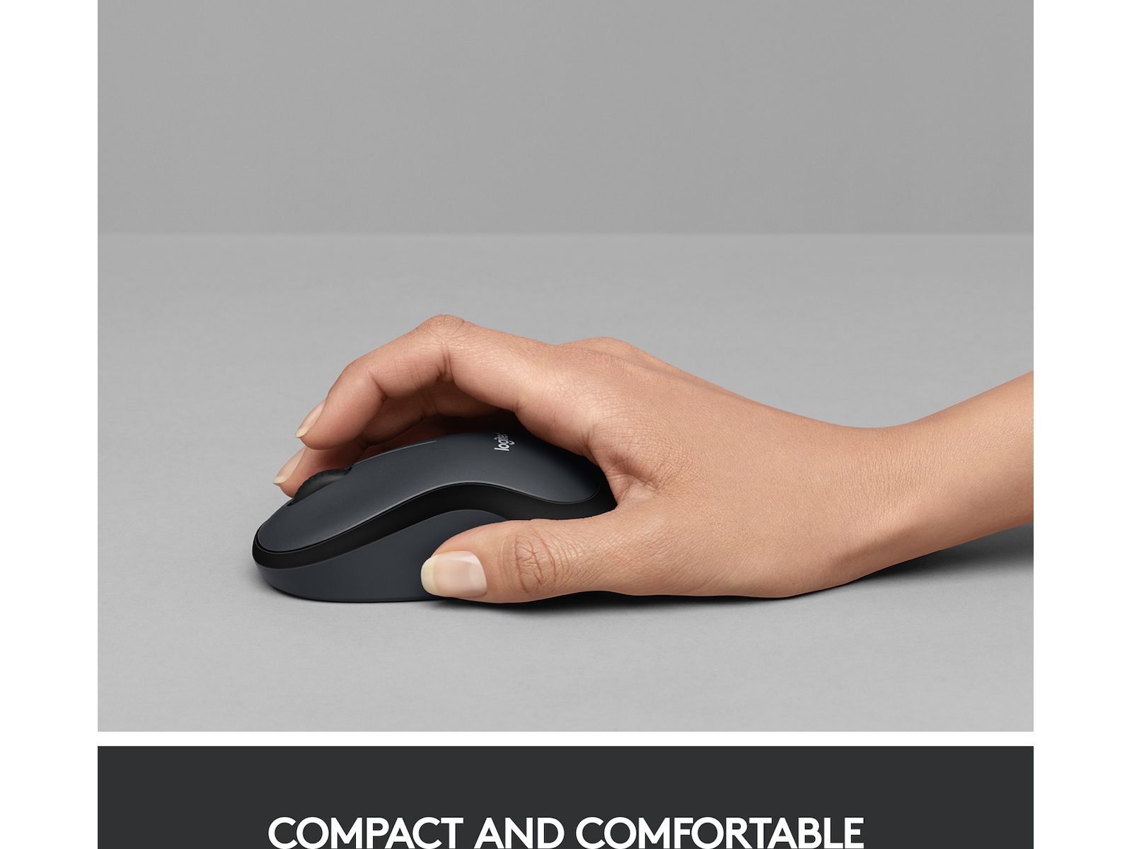 Logitech M220 Silent trådløs Computermus, Sort Mus