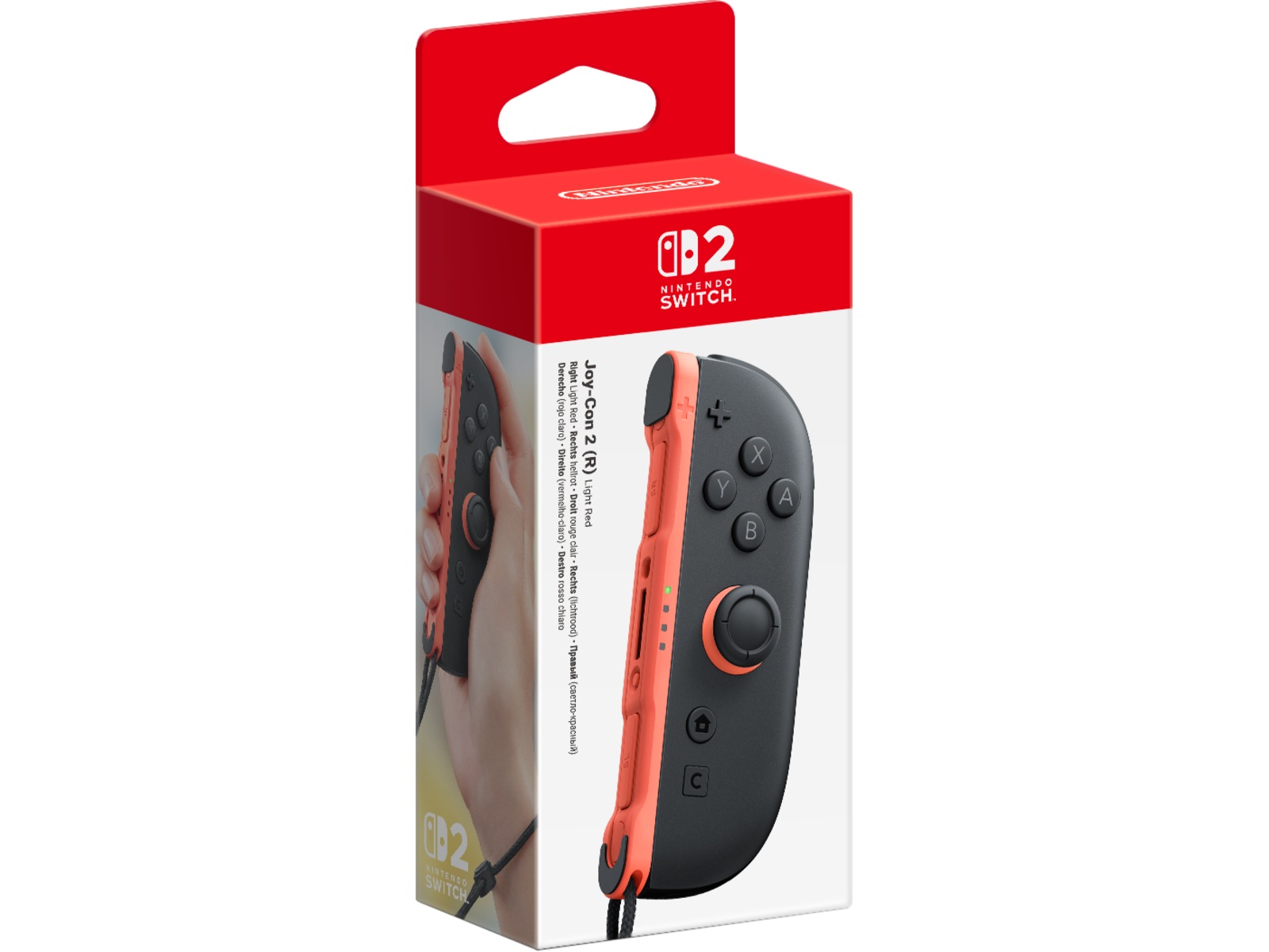 Nintendo Switch 2 Joy-Con 2 Right (rød) Tilbehør til spilkonsoller