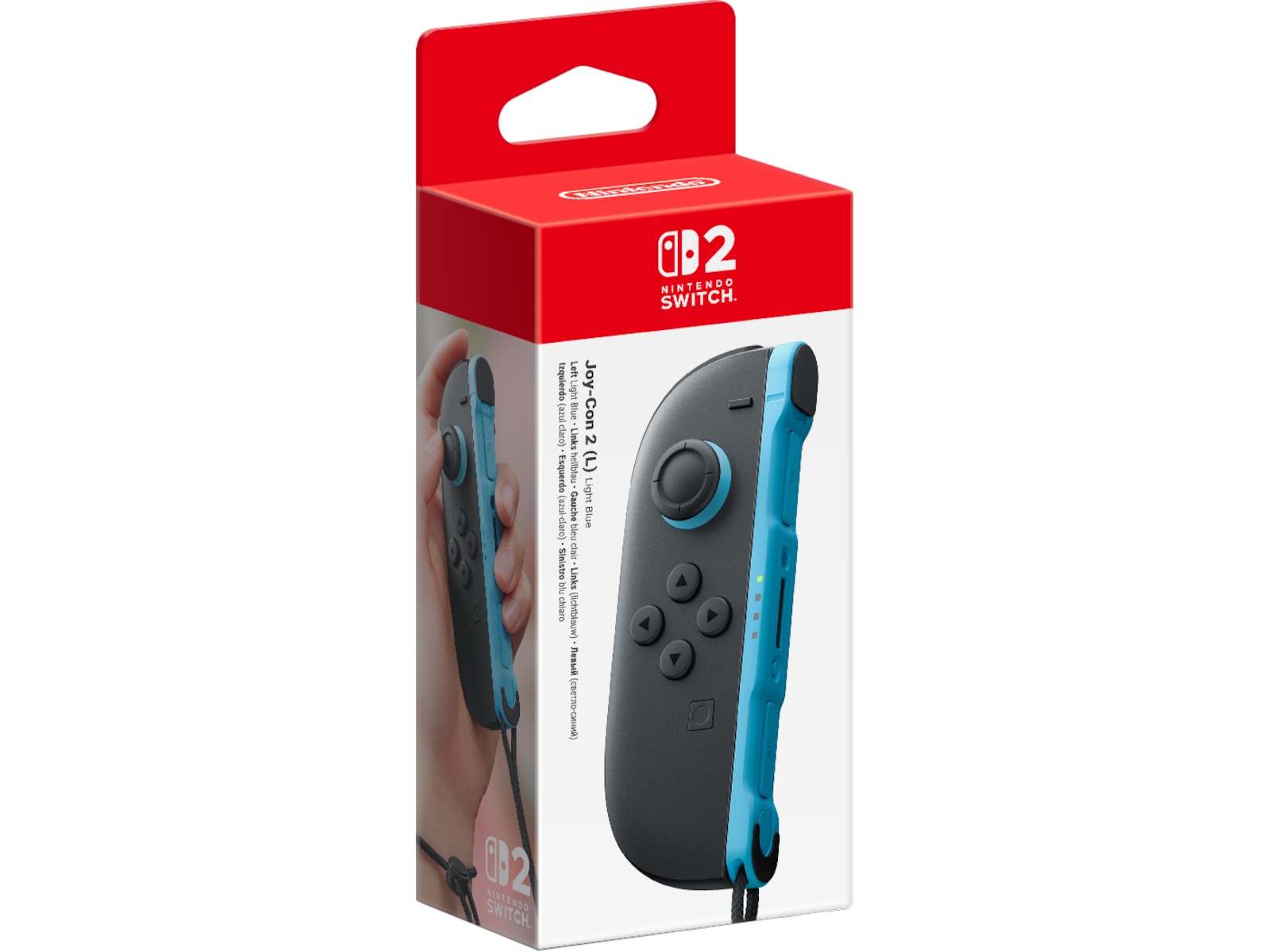 Nintendo Switch 2 Joy-Con 2 Left (light blue) Tilbehør til spilkonsoller