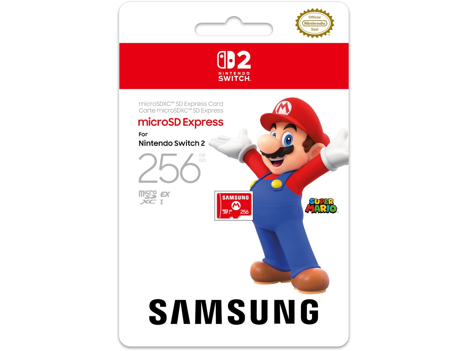 Samsung microSD Express 256GB Tilbehør til spilkonsoller