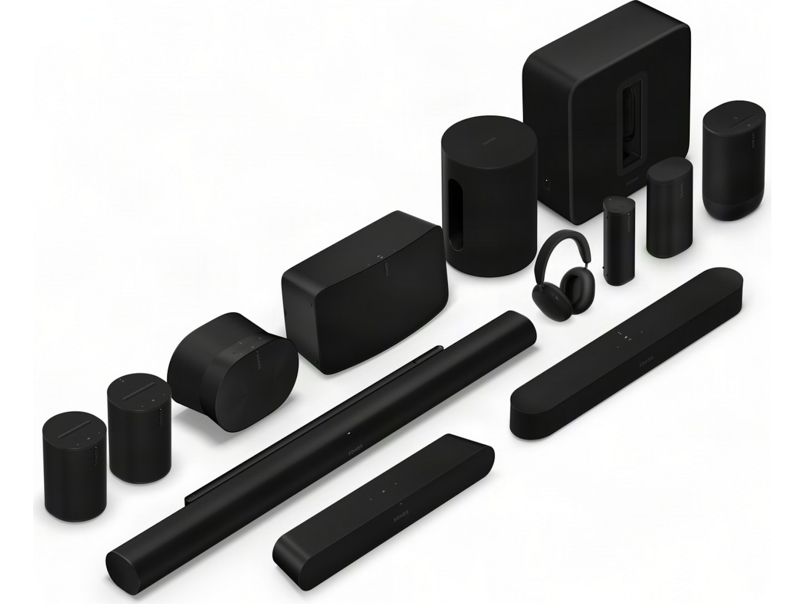 Sonos Play Trådløs Højttaler (sort) Højttalere