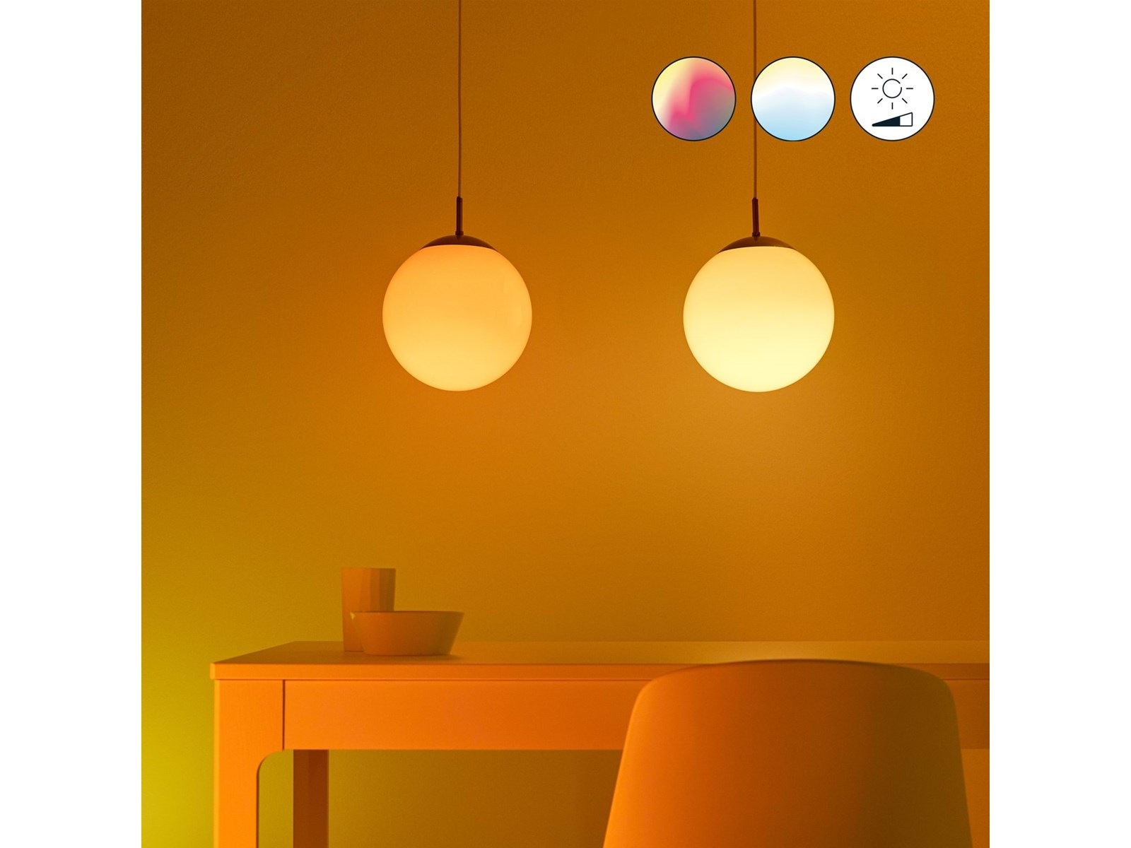 WiZ BLE 60w E27 pære (3-pak) LED-pærer & elpærer