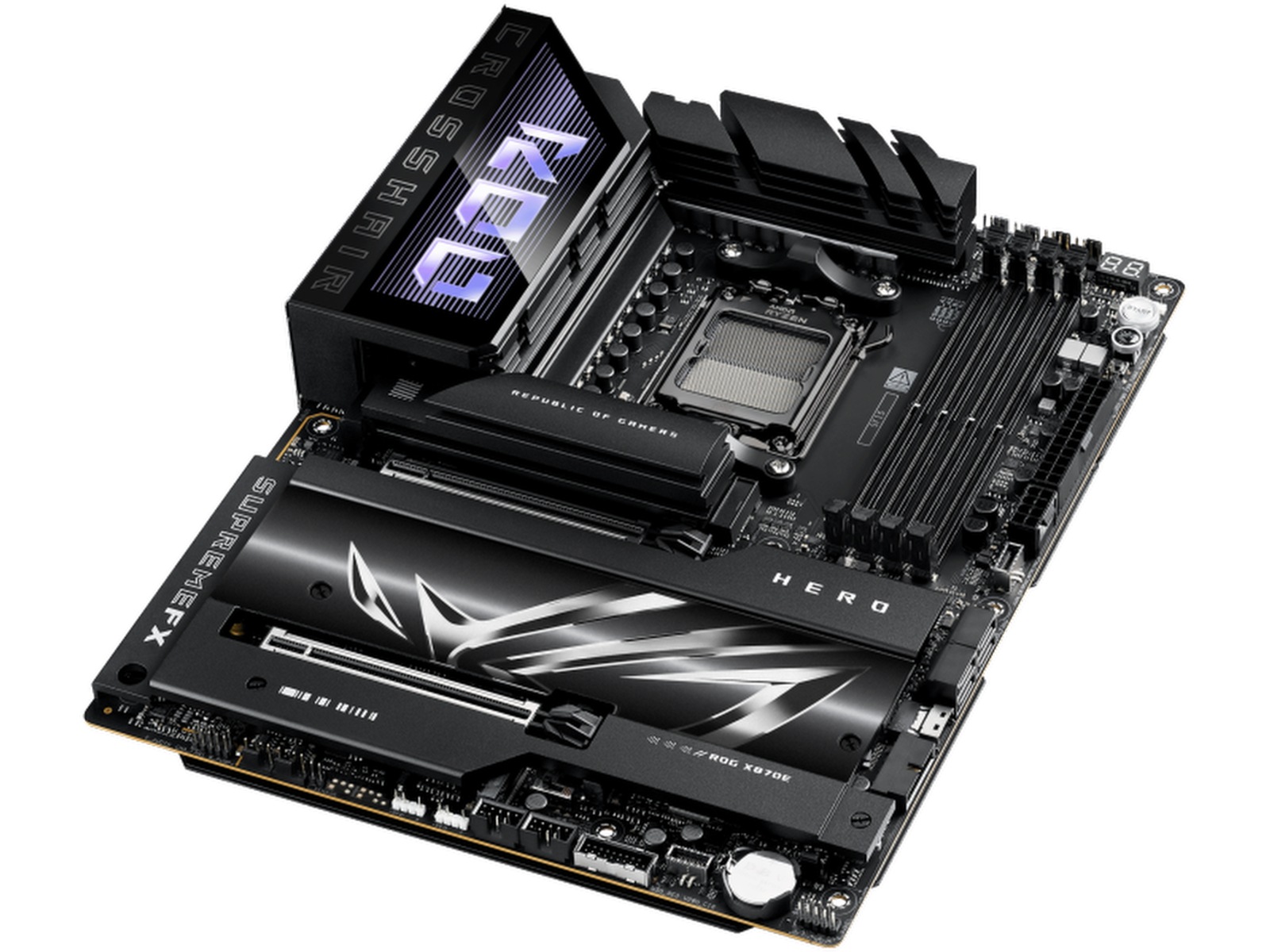 ASUS ROG Crosshair X870E Hero Bundkort AMD Socket
