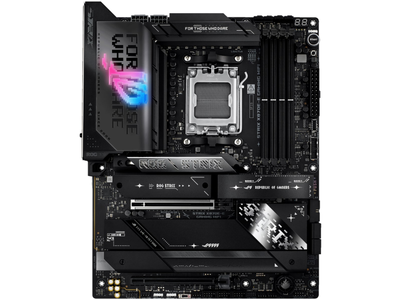 ASUS ROG Strix X870E-E GAMING WIFI Bundkort AMD Socket