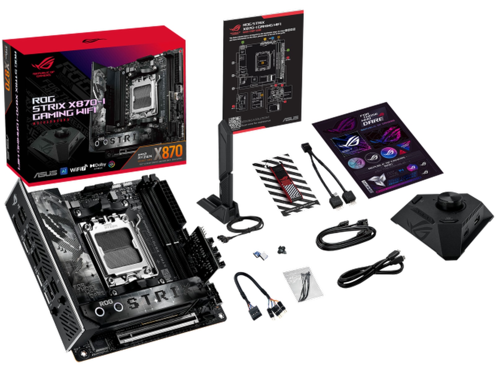 ASUS ROG Strix X870-I GAMING WIFI Bundkort AMD Socket