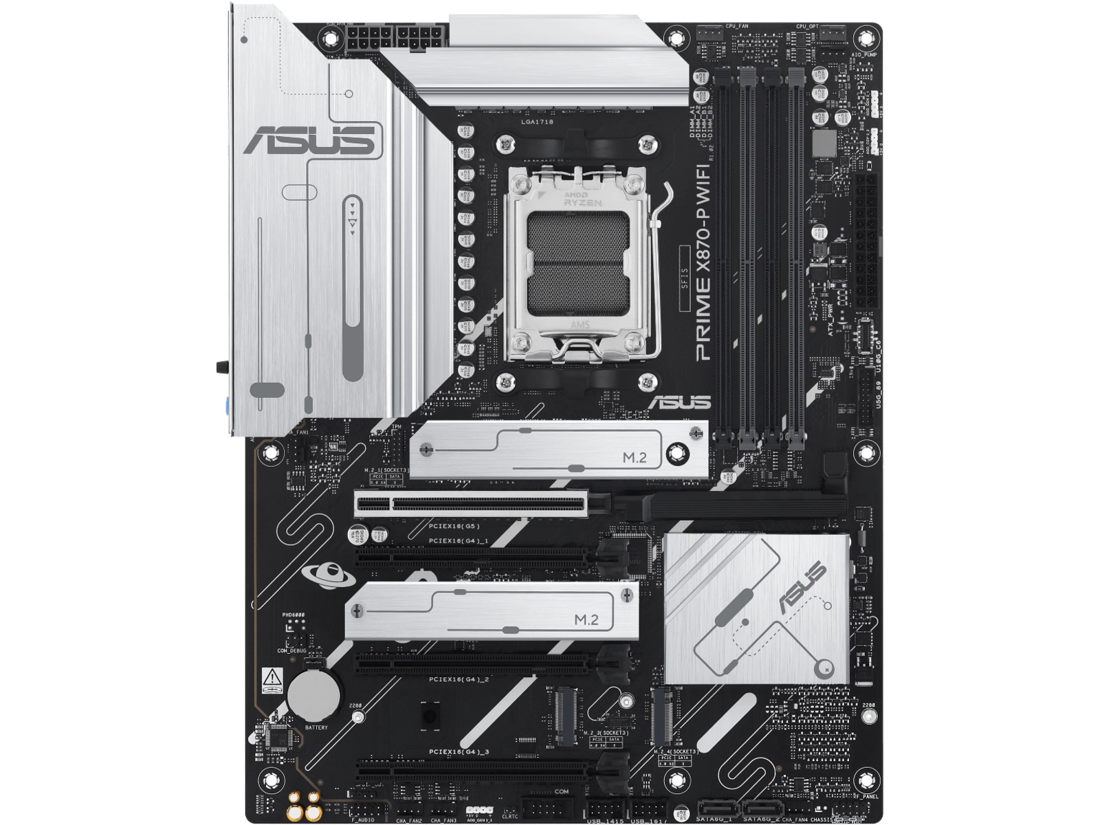 ASUS PRIME X870-P WIFI Bundkort AMD Socket
