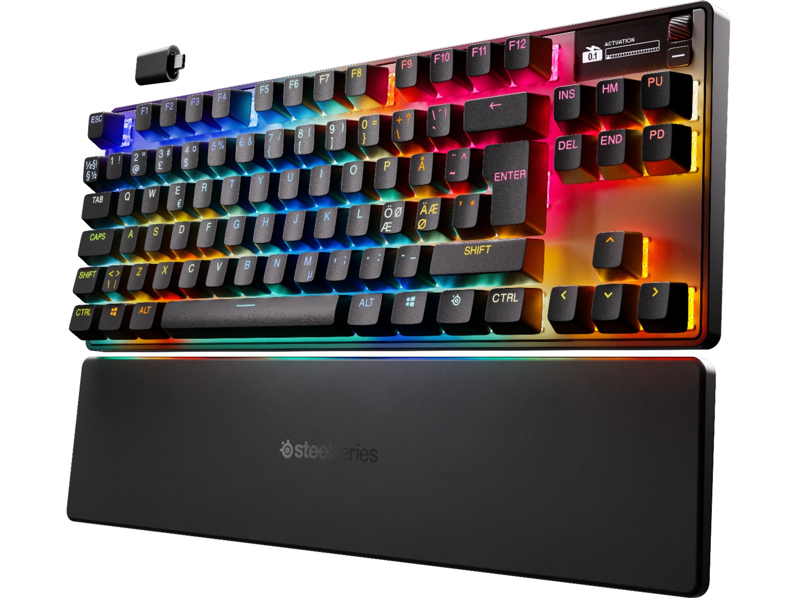 SteelSeries Apex Pro TKL Gen 3 Trådløst Gaming Tastatur Gamingkeyboard