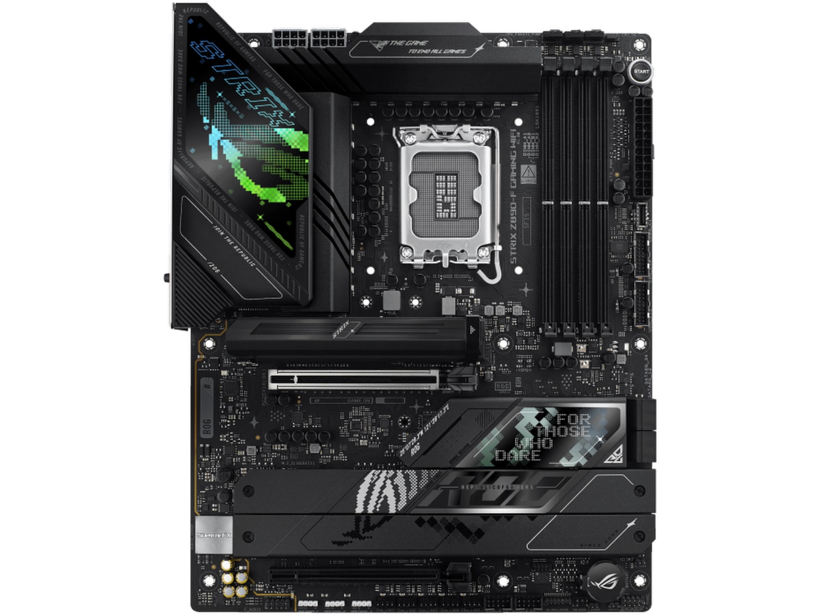 Asus ROG Strix Z890-F Gaming WIFI Bundkort Intel Socket