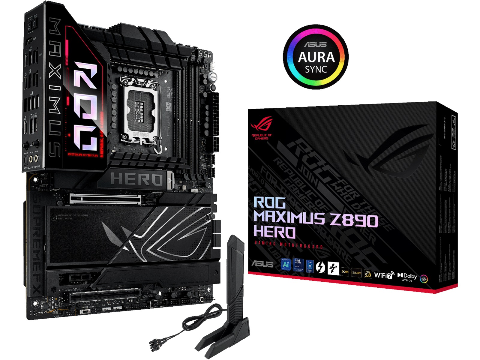 Asus ROG Maximus Z890 HERO Bundkort Intel Socket