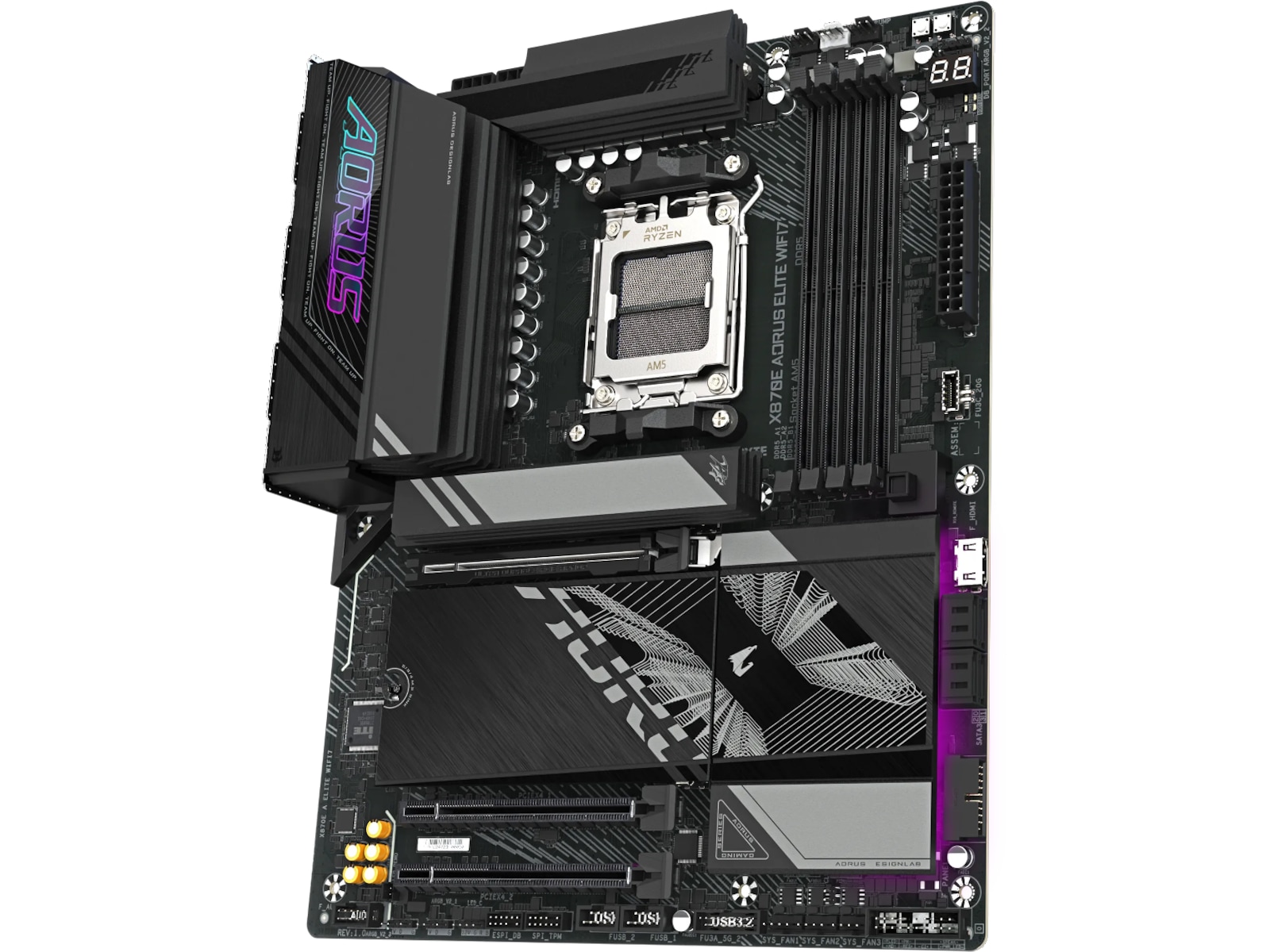 GIGABYTE X870E AORUS ELITE Bundkort AMD Socket