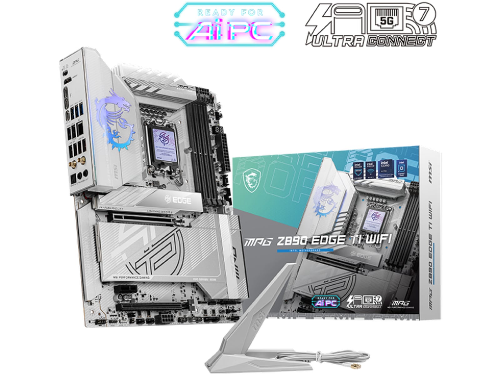 MSI MPG Z890 EDGE TI WIFI Bundkort Intel Socket