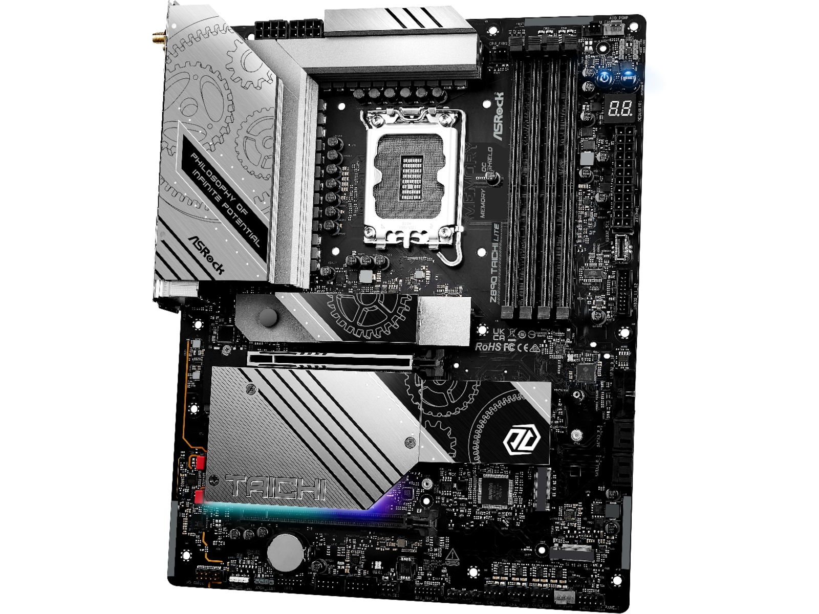 ASRock Z890 TAICHI LITE Bundkort Intel Socket