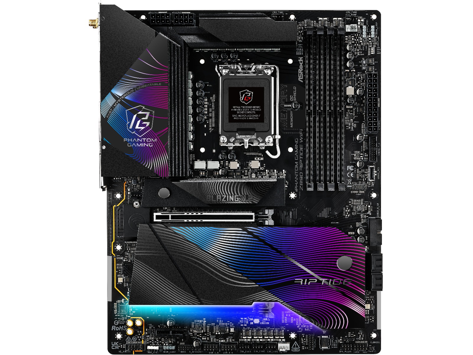 ASRock Z890 RIPTIDE WIFI Bundkort Intel Socket