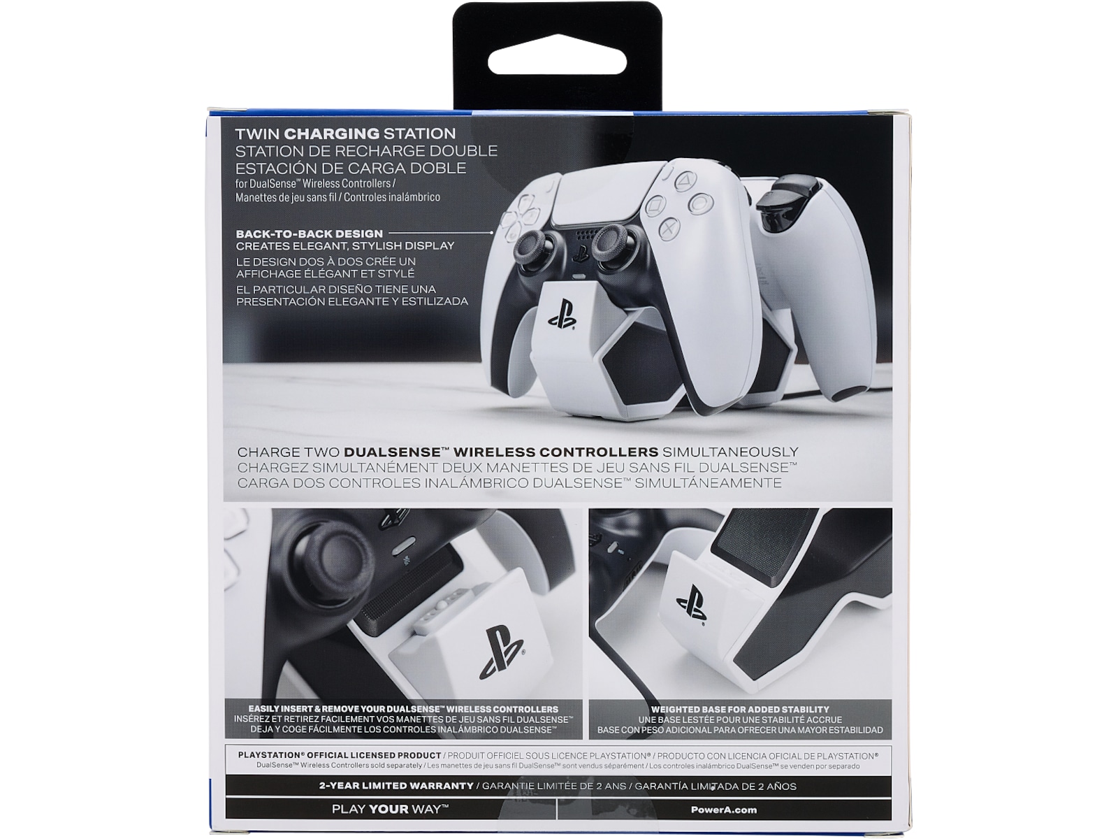 PowerA DualSense Twin Charging Station Tilbehør til spilkonsoller