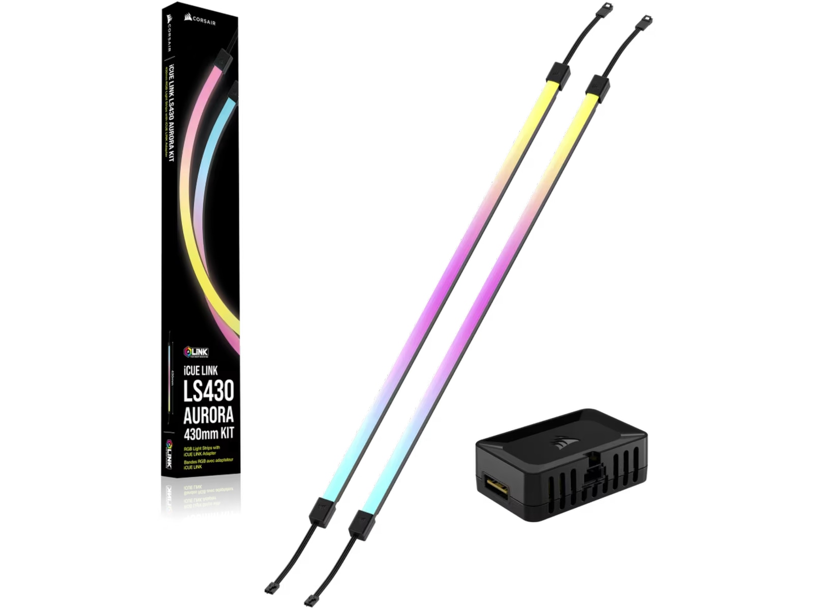 Corsair iCUE Link LS430 Aurora RGB Light Strips Kit Diverse