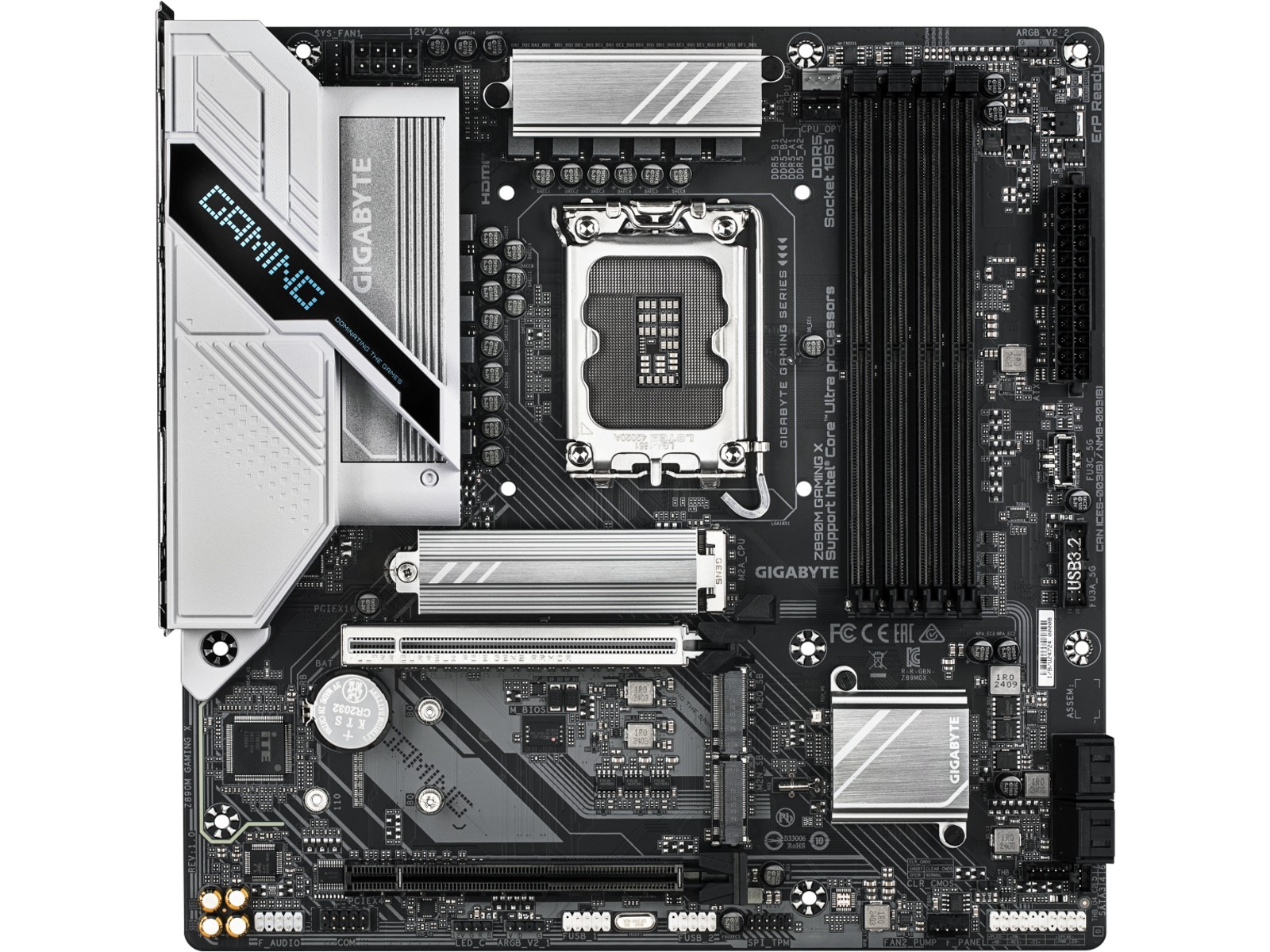 GIGABYTE Z890M GAMING X Bundkort Intel Socket