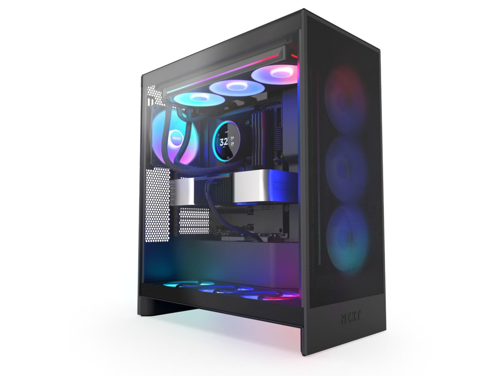 NZXT Kraken 360 Elite V2 2024 RGB Køler (sort) CPU - Vandkøling