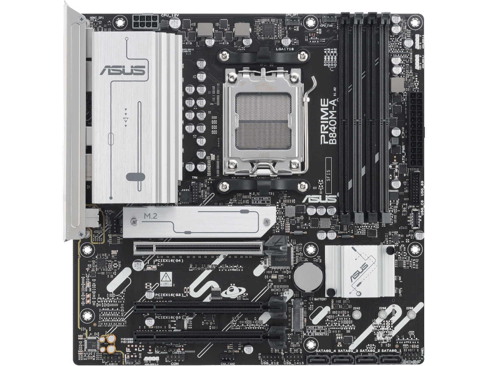 ASUS PRIME B840M-A-CSM Bundkort AMD Socket