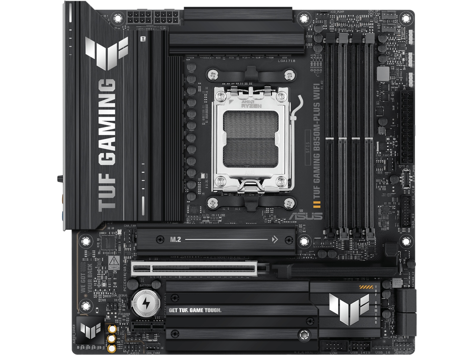 ASUS TUF GAMING B850M-PLUS WIFI Bundkort AMD Socket
