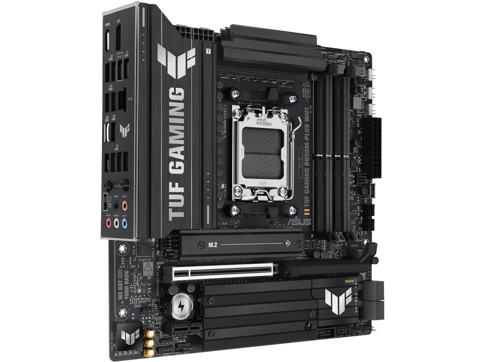 ASUS TUF GAMING B850M-PLUS WIFI Bundkort AMD Socket