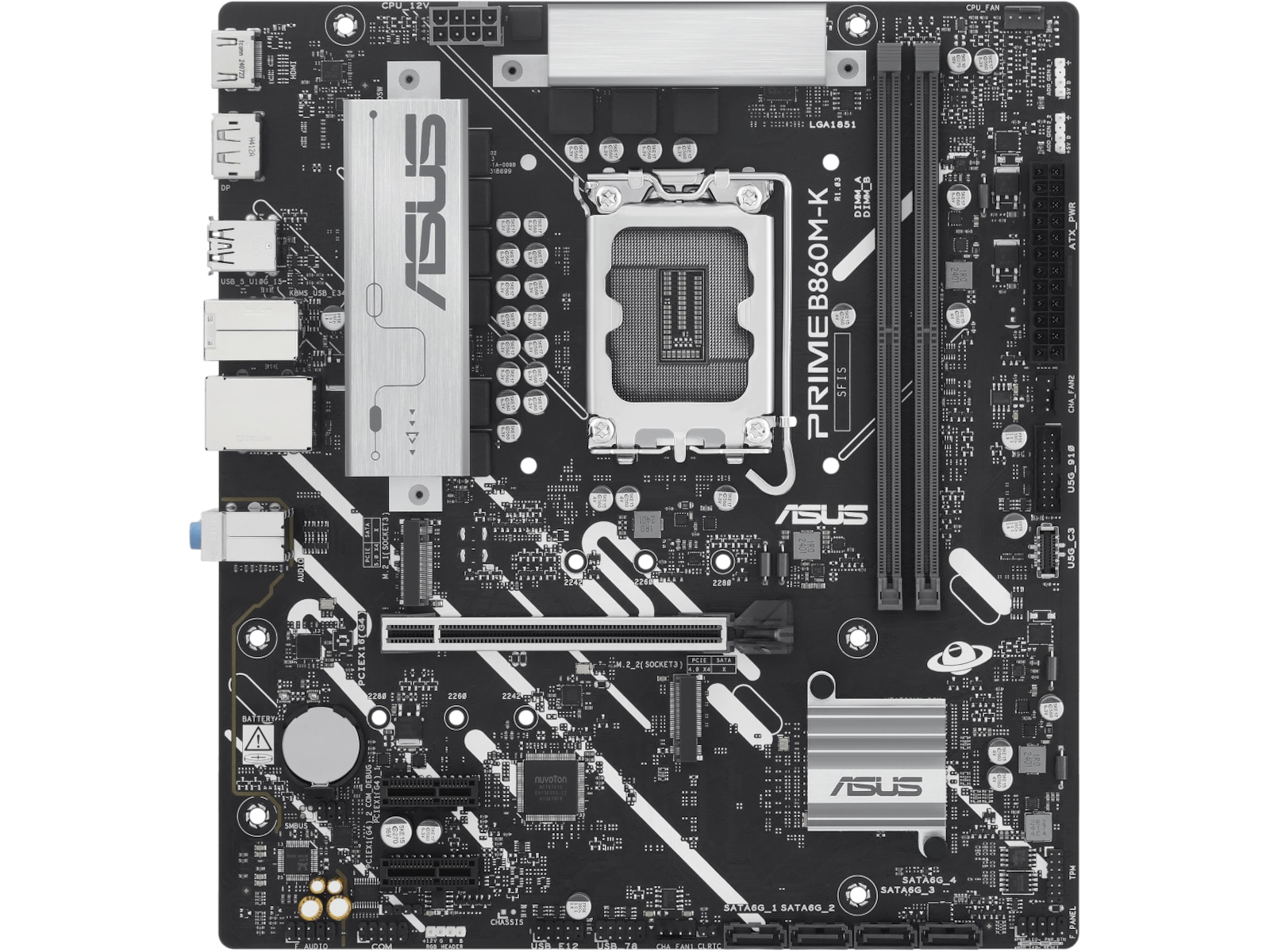 ASUS PRIME B860M-K Bundkort Intel Socket