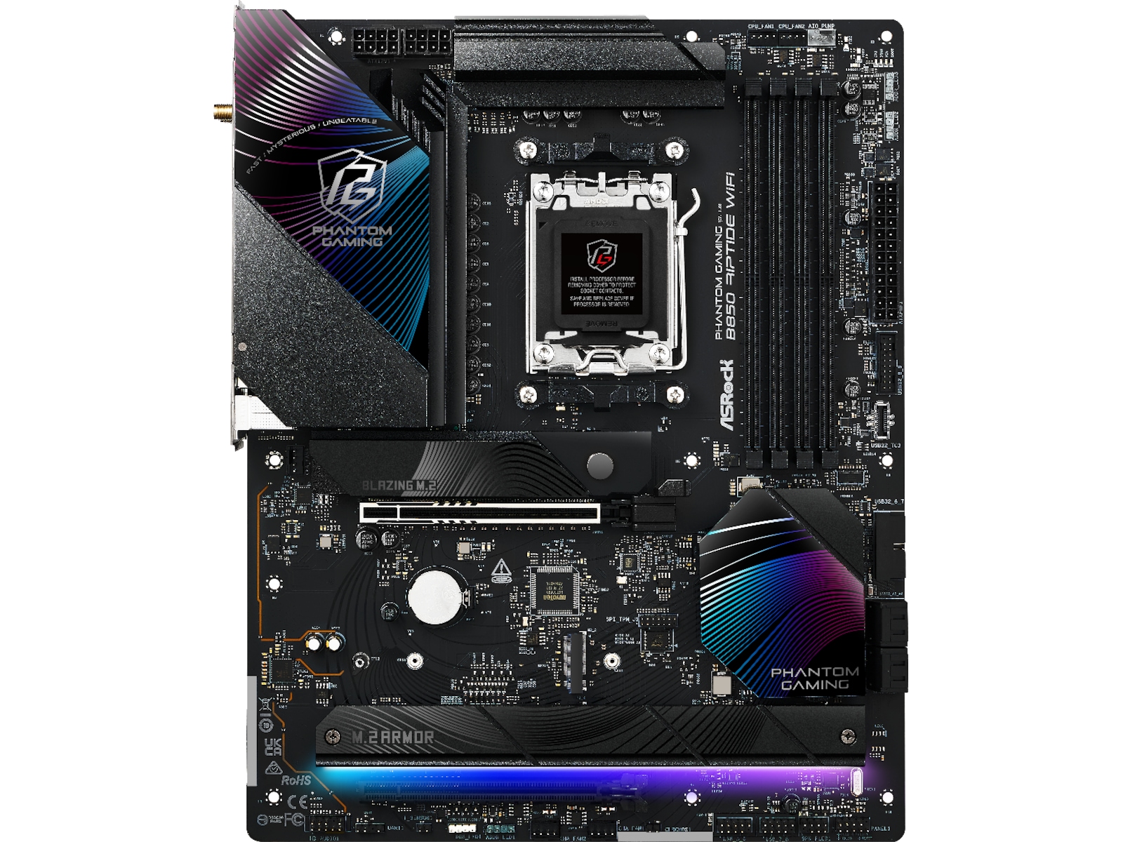 ASRock B850 Riptide WiFi Bundkort AMD Socket
