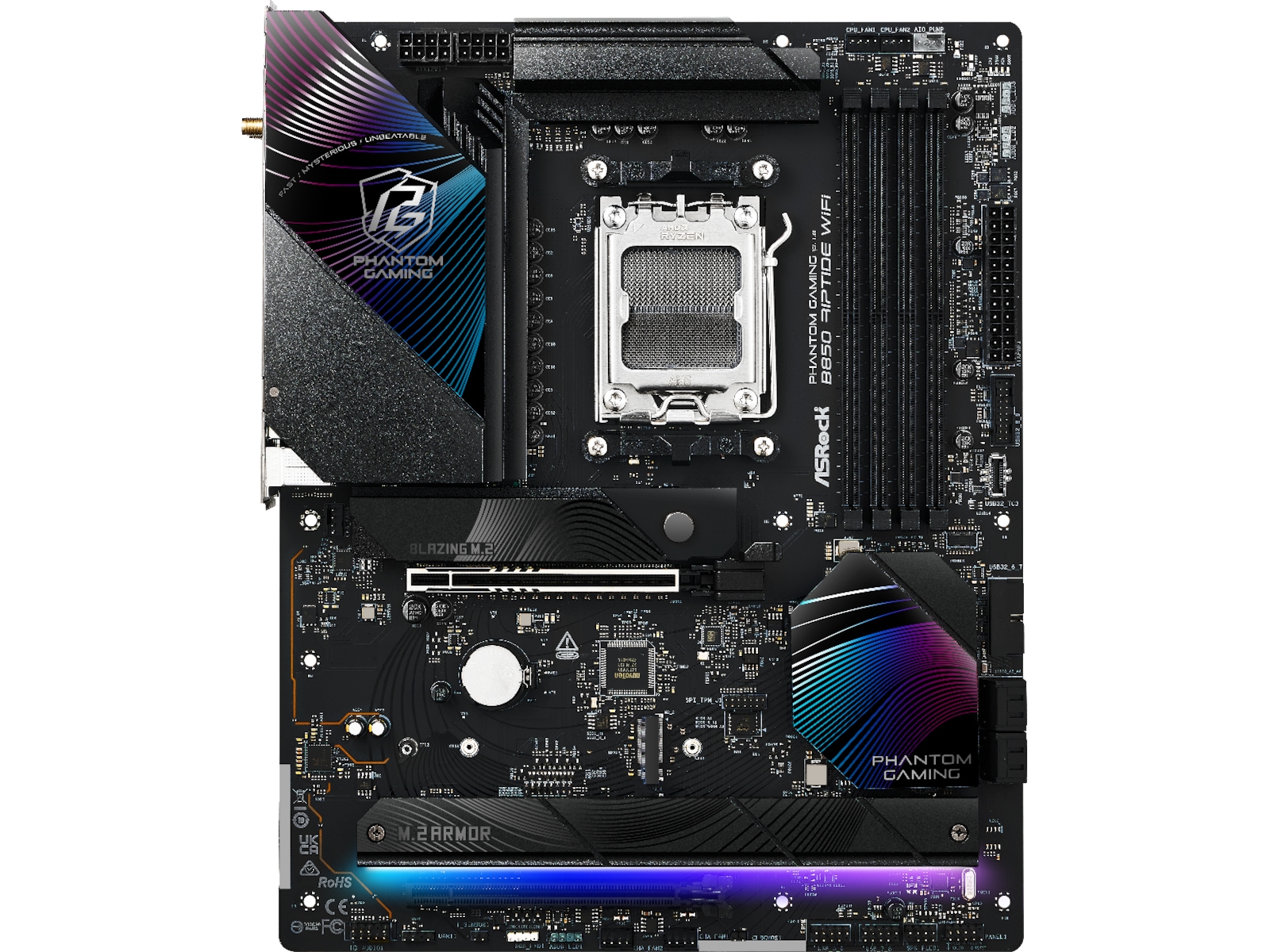 ASRock B850 Riptide WiFi Bundkort AMD Socket