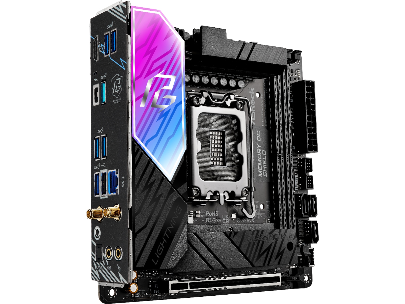 ASRock B860I Lightning WiFi Bundkort Intel Socket