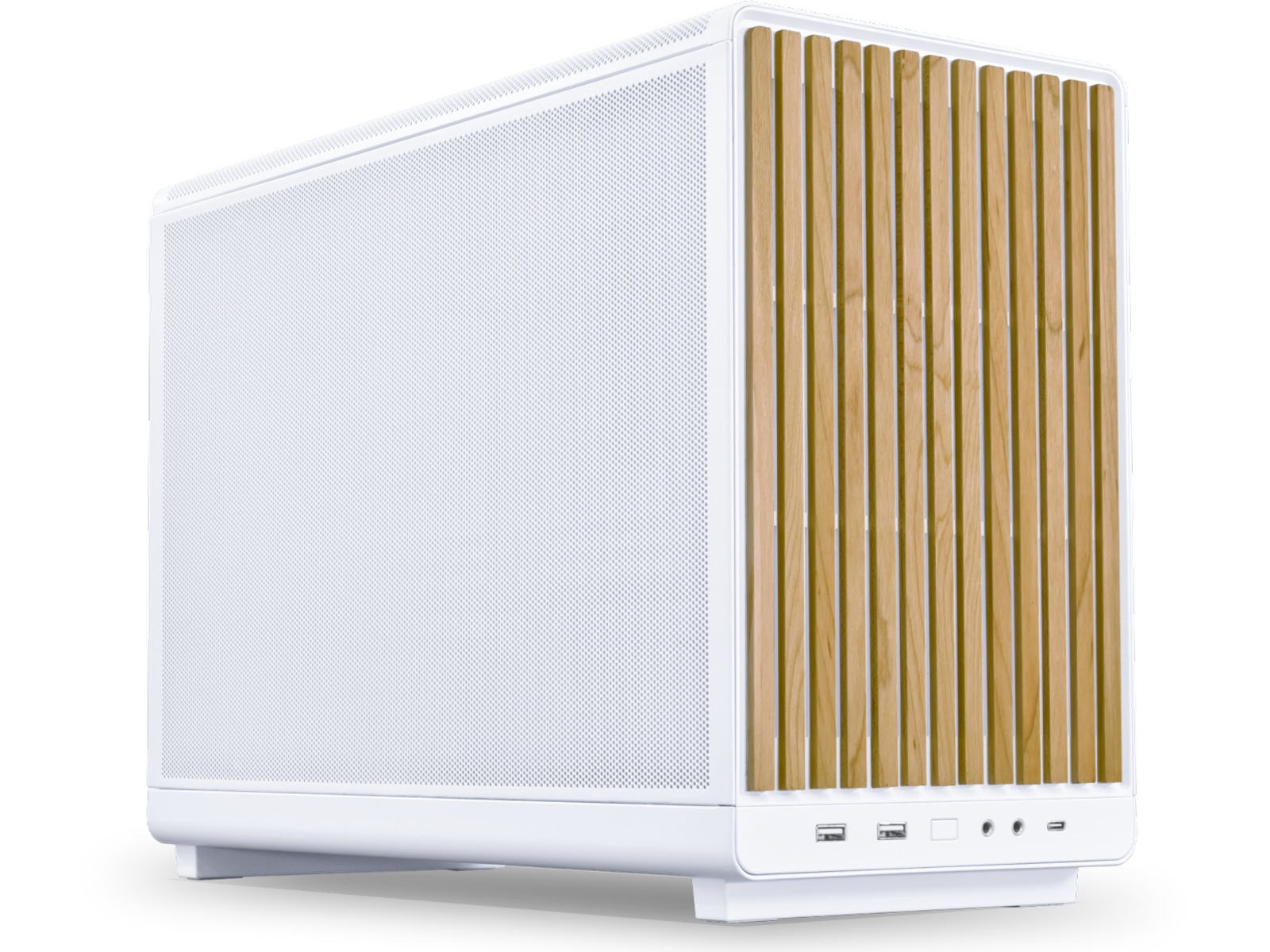 Lian Li A3- mATX-WD (hvid/beech) Midi Tower