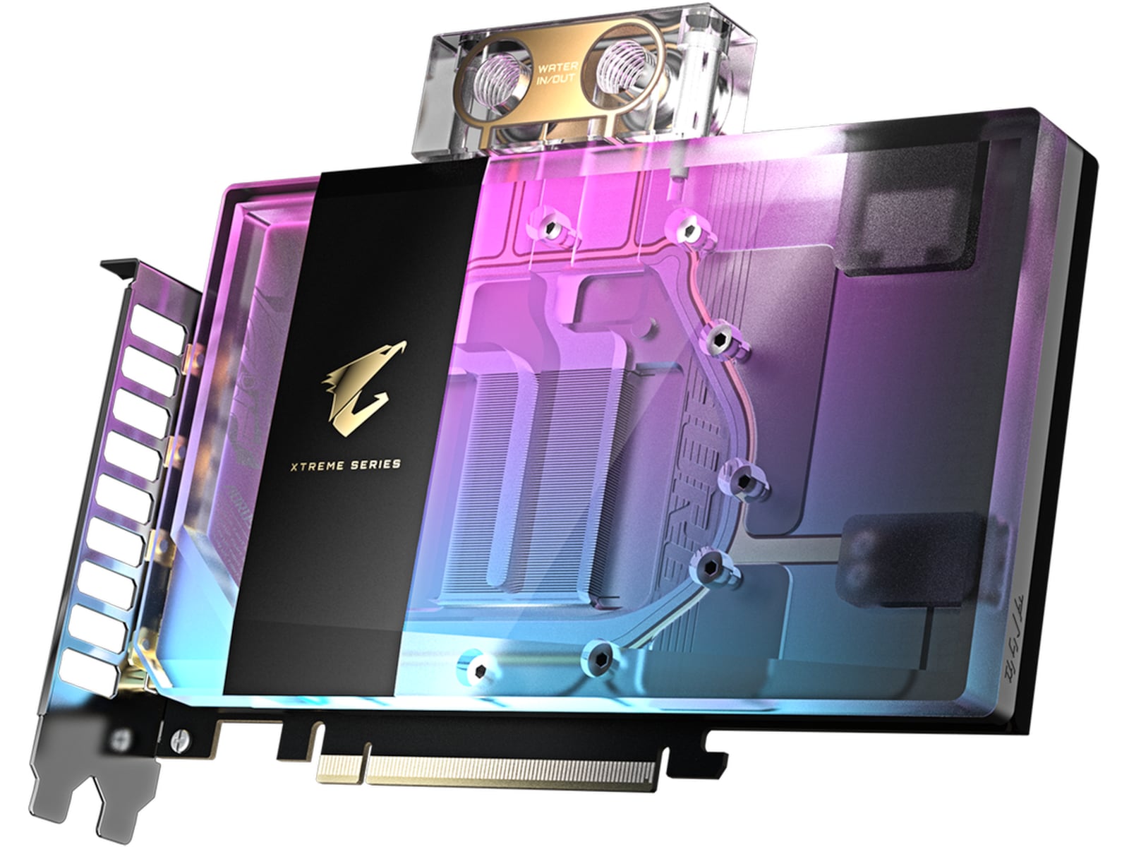 Gigabyte Aorus GeForce RTX 5080 XTREME WATERFORCE WB Grafikkort