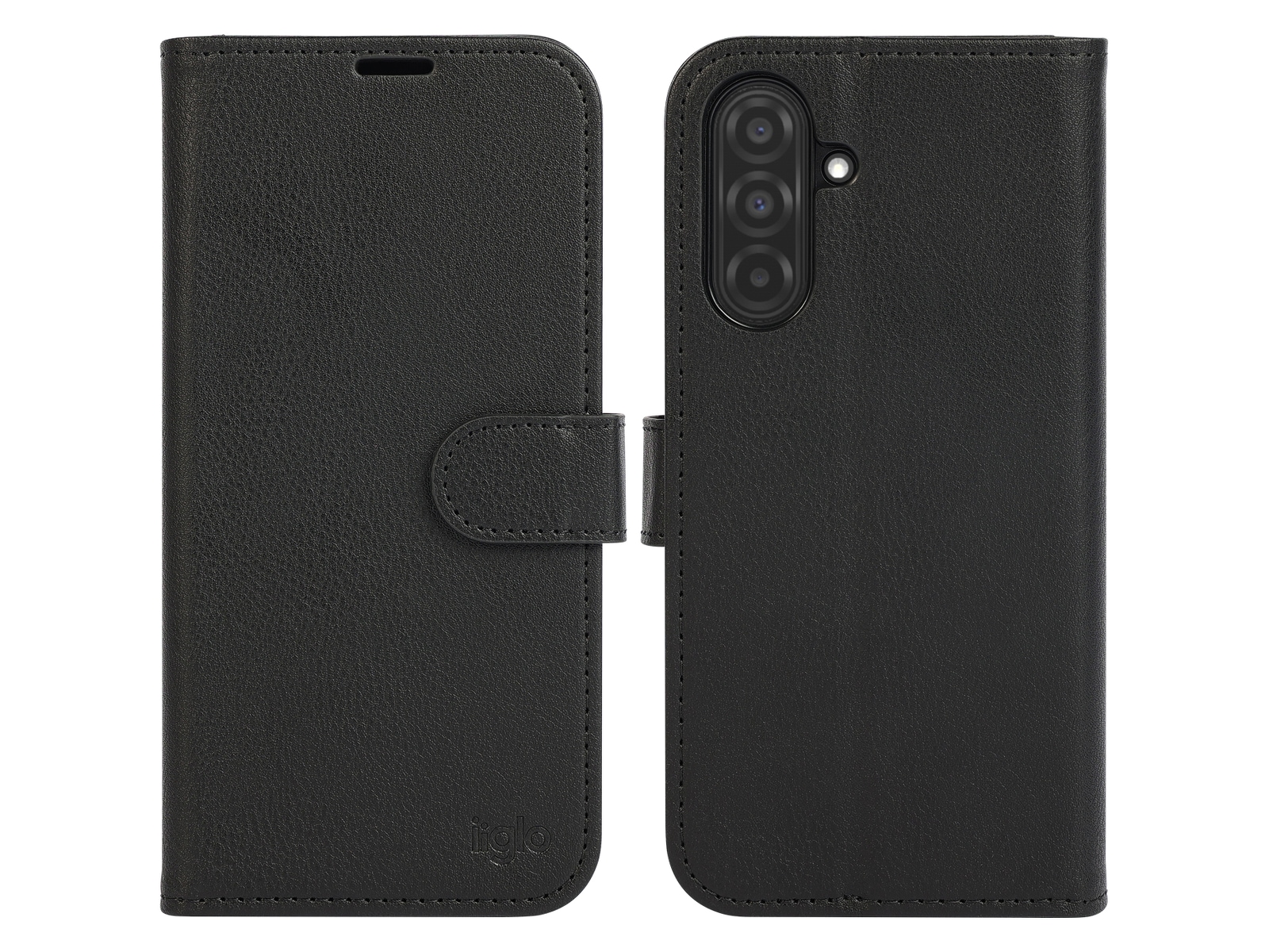 iiglo Galaxy A26 5G 2-i-1 Wallet cover (sort) Mobilcover