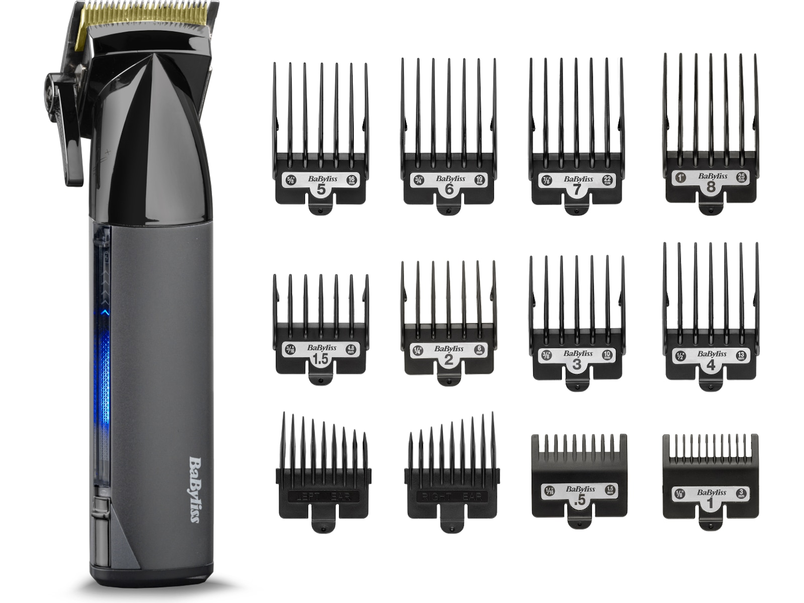 BaByliss Super X Metal Hårklipper (sort) Hårtrimmer