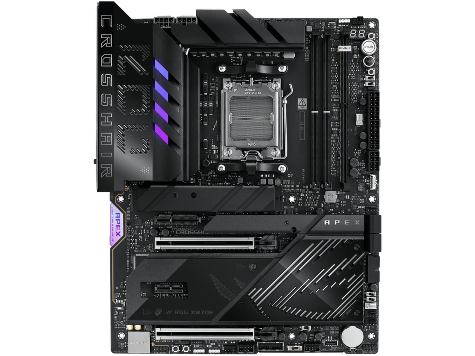 ASUS ROG CROSSHAIR X870E APEX Bundkort AMD Socket