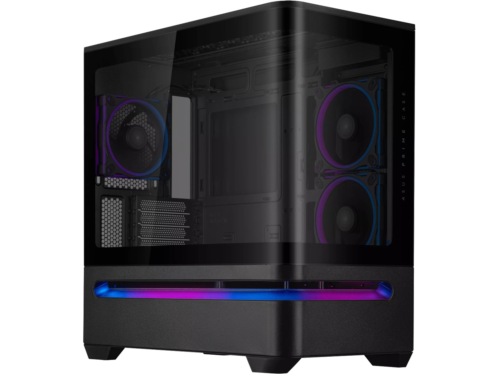 Asus PRIME AP202 TG ARGB mATX Tower (sort) Mini/Micro/Nano tower