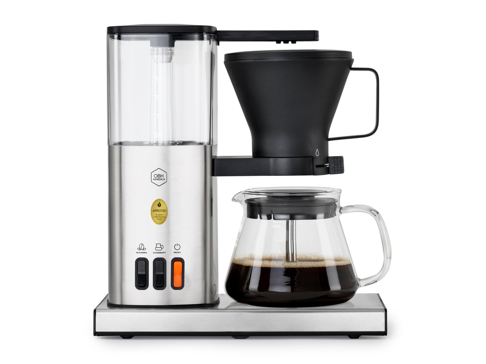 OBH Nordica Blooming Aroma 2426 Kaffemaskine (Sølv) Kaffemaskiner