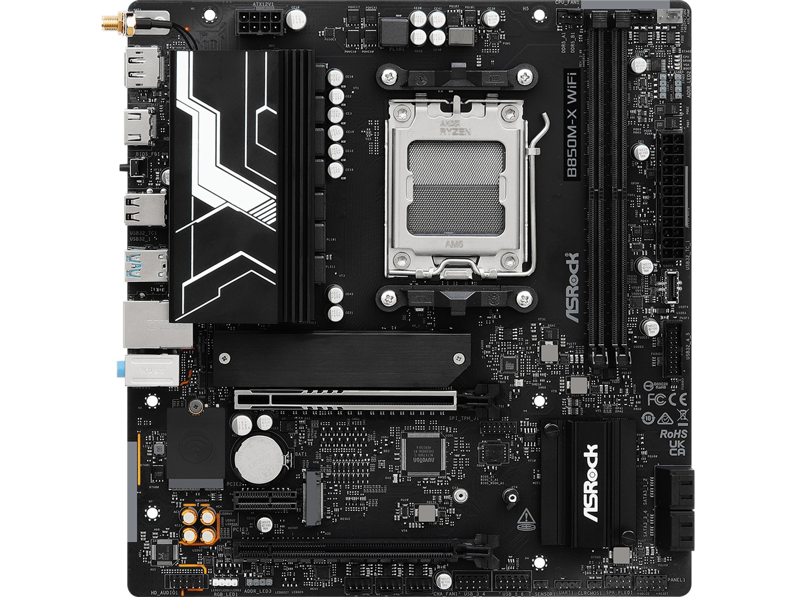 ASRock B850M-X WIFI R2.0 Bundkort AMD Socket