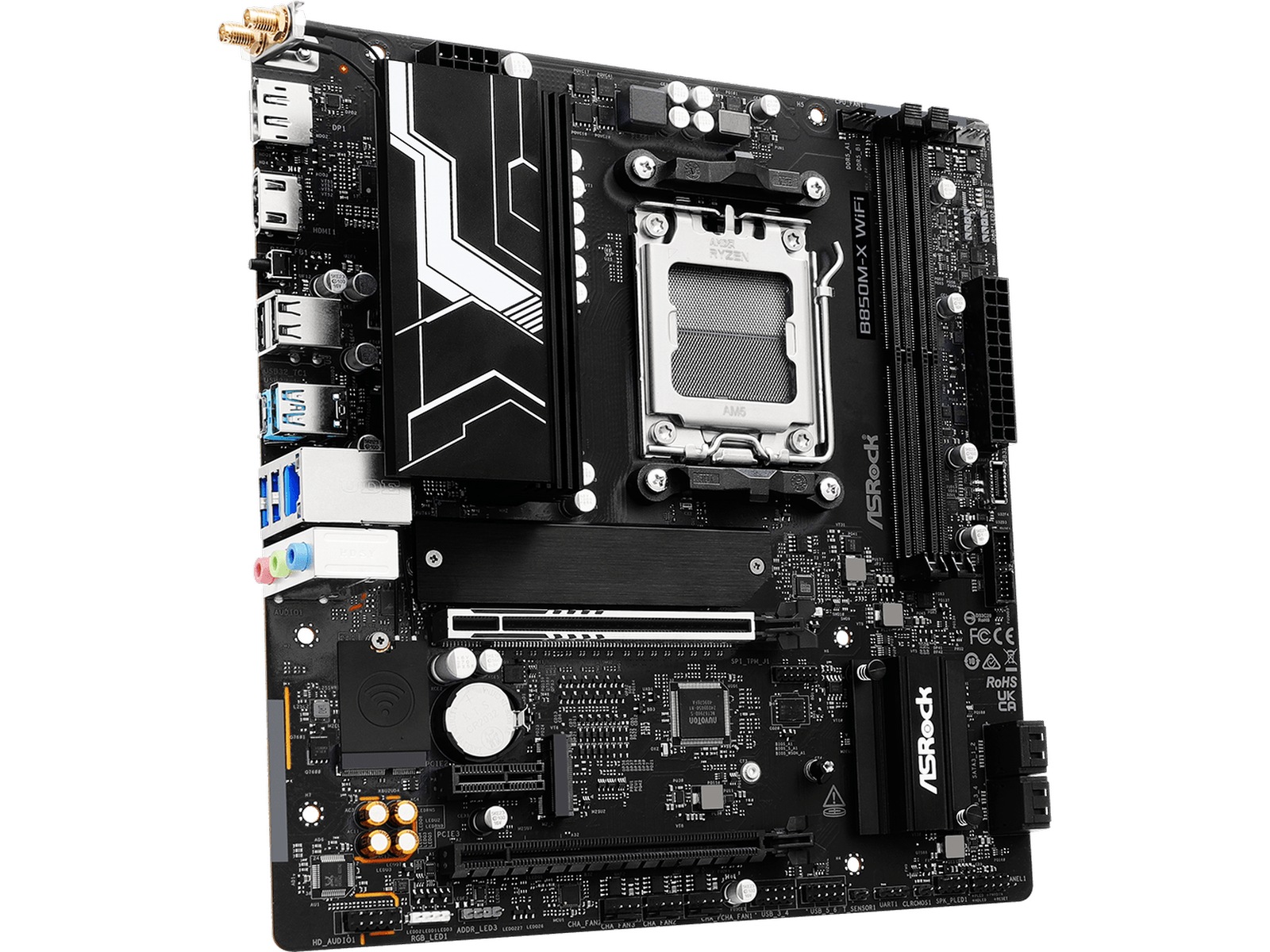 ASRock B850M-X WIFI R2.0 Bundkort AMD Socket