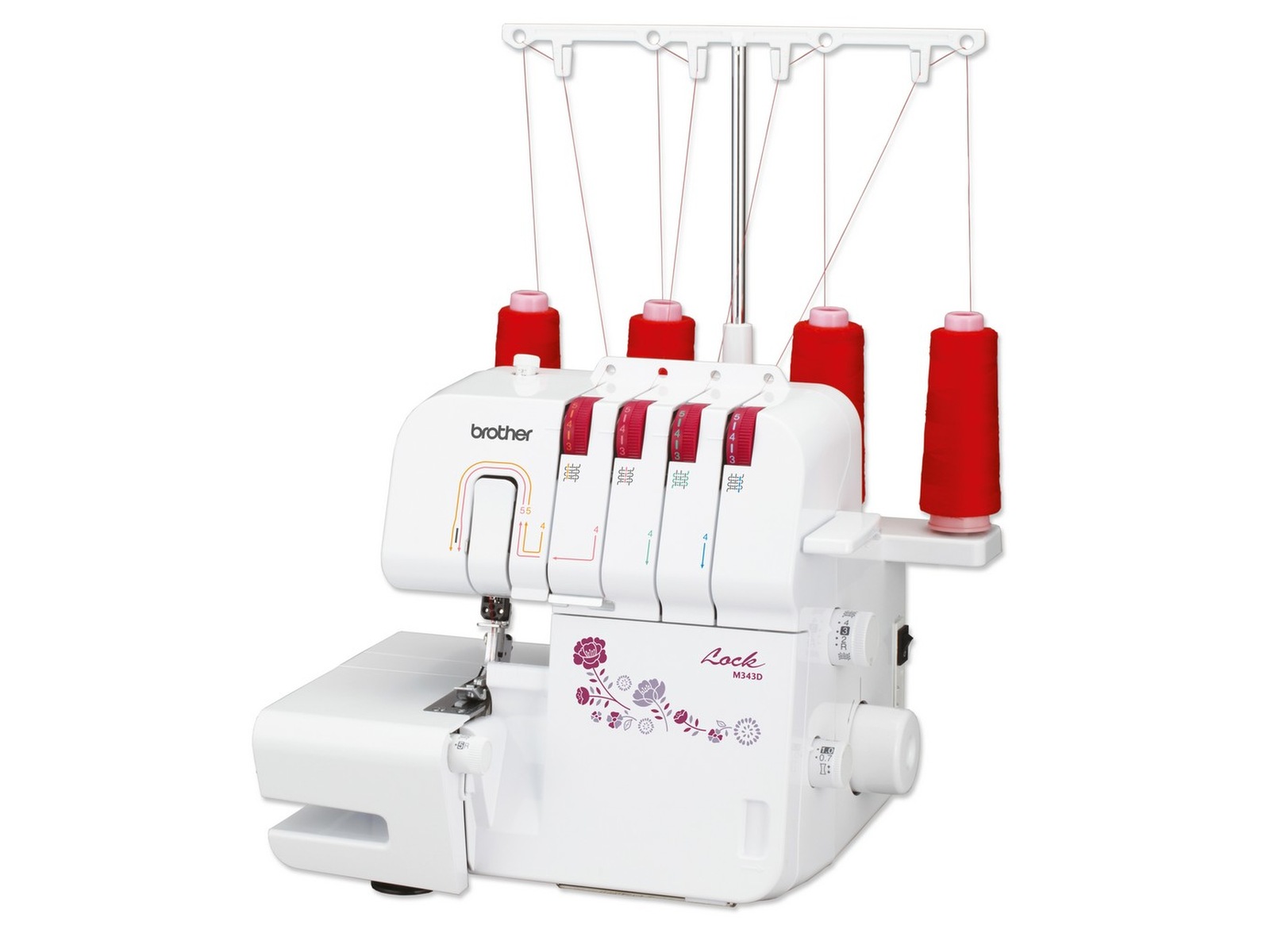 Brother M343DVP1 overlock maskine Symaskiner