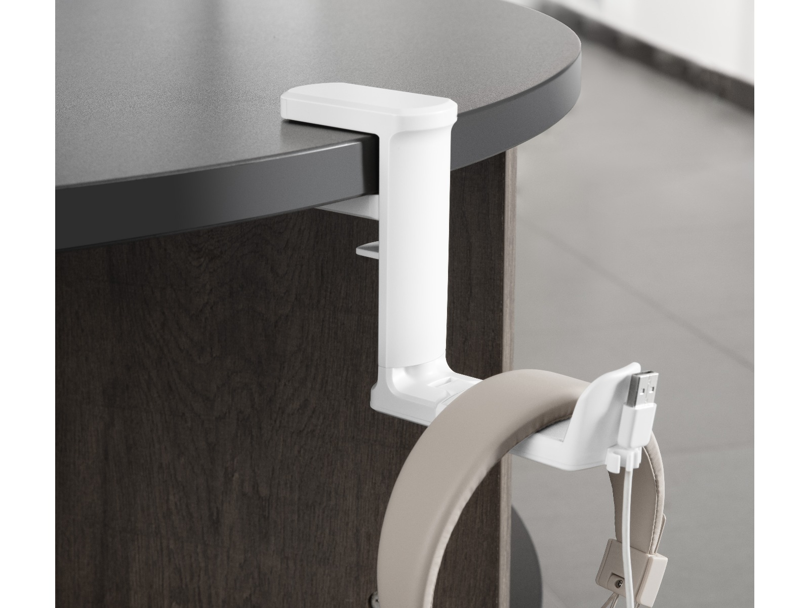 Mission SG HTH-1000 Headset-stativ (hvid) Tilbehør til gamingheadset