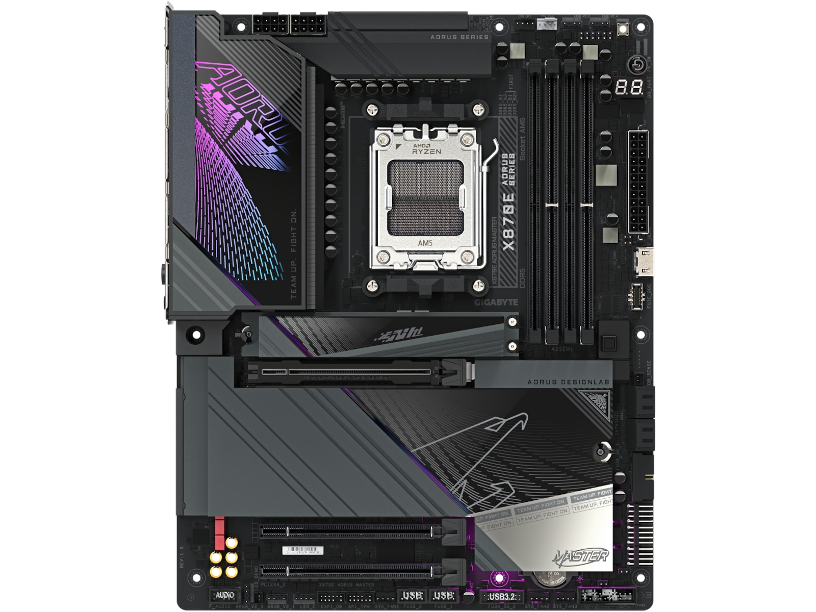 Gigabyte X870E AORUS MASTER Bundkort AMD Socket