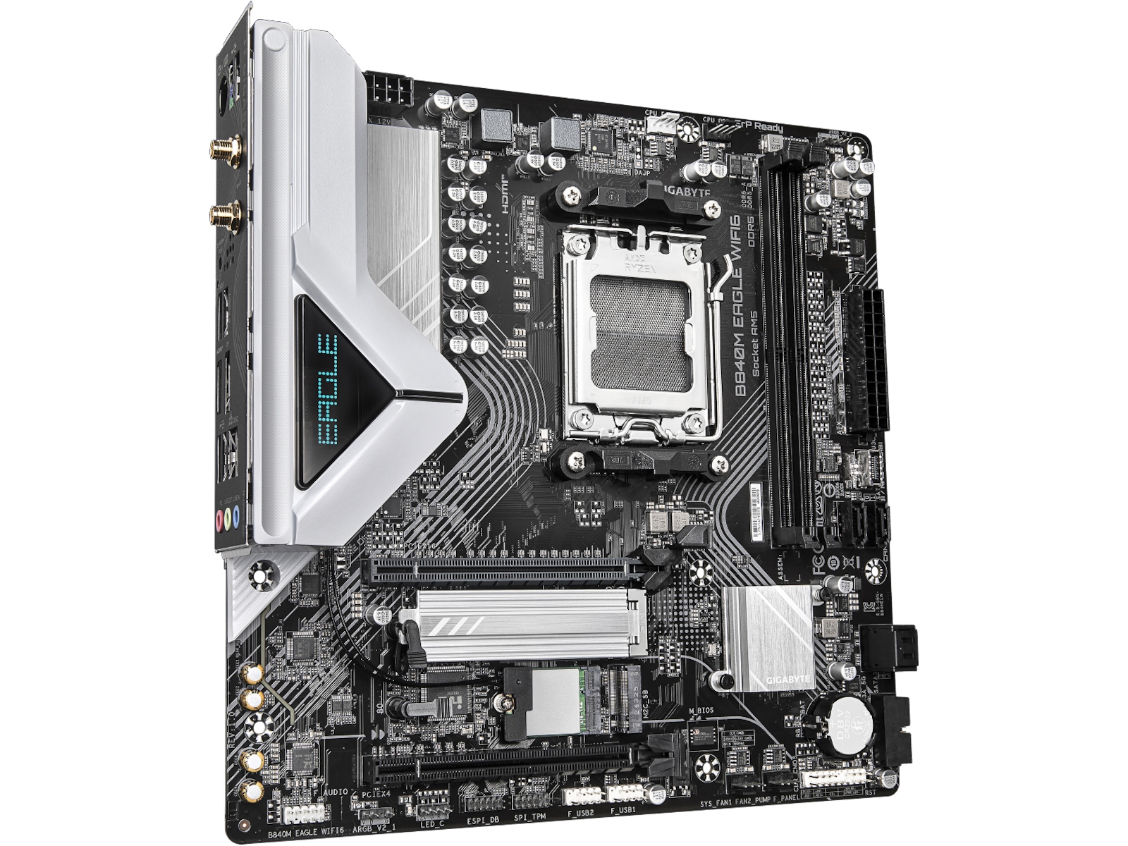 Gigabyte B840M EAGLE WIFI6 Bundkort AMD Socket